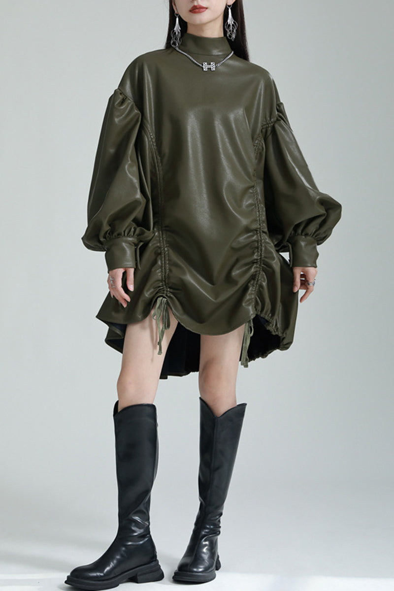 Modern Oversized Long Sleeve Dress