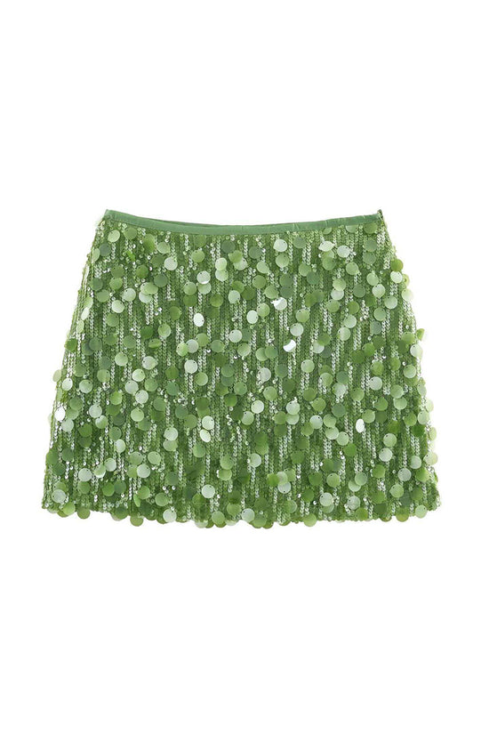 Sequin Glam Mini Skirt