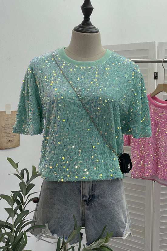 Sparkling Sequin T-Shirt