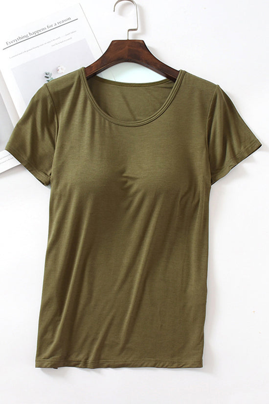 Classic Crew Neck Short Sleeve T-Shirt