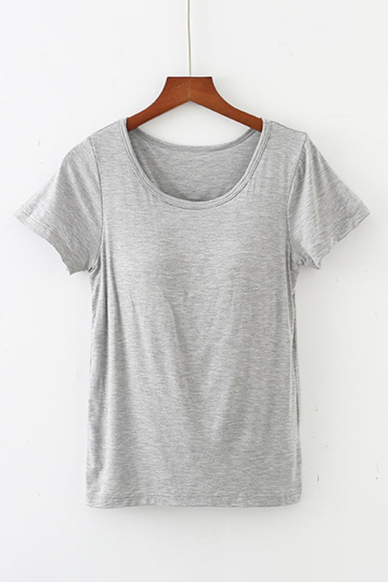 Classic Crew Neck Short Sleeve T-Shirt