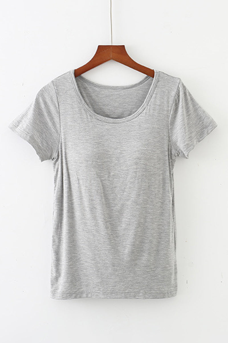 Classic Crew Neck Short Sleeve T-Shirt