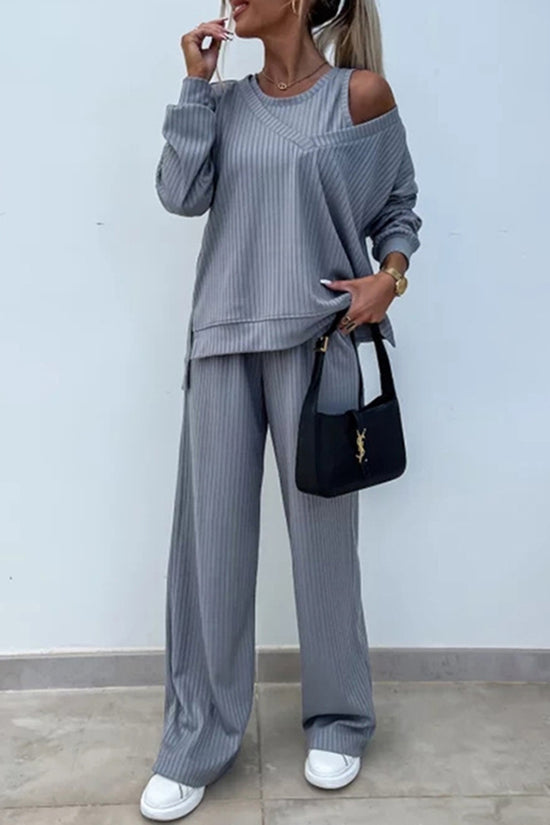 Casual Three Piece Streetwear Set