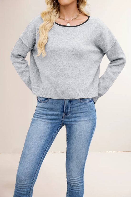 Casual Chic Long Sleeve Sweater