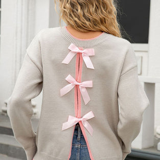 Casual Chic Crew Neck Sweater