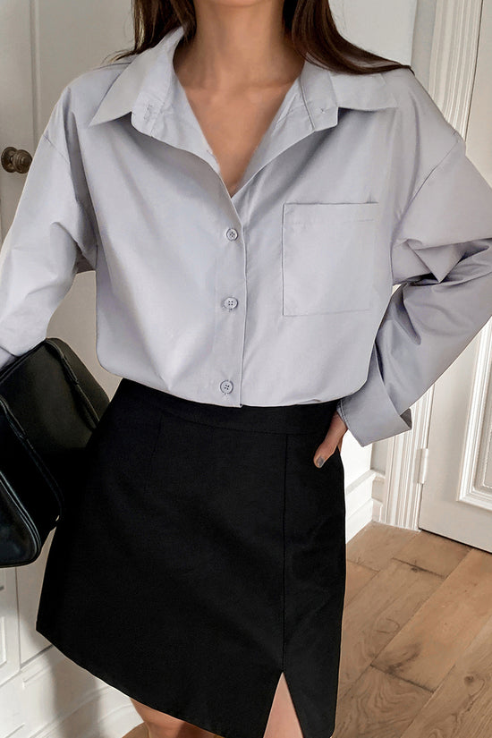 Classic Button-Up Blouse