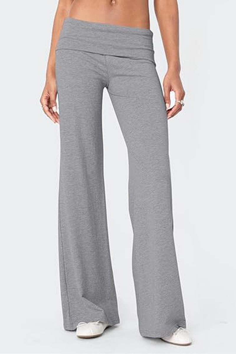 Flared High-Waist Workout Leggings
