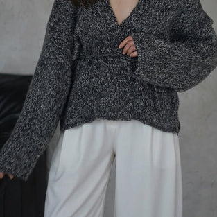 Cozy Knit Belted Cardigan