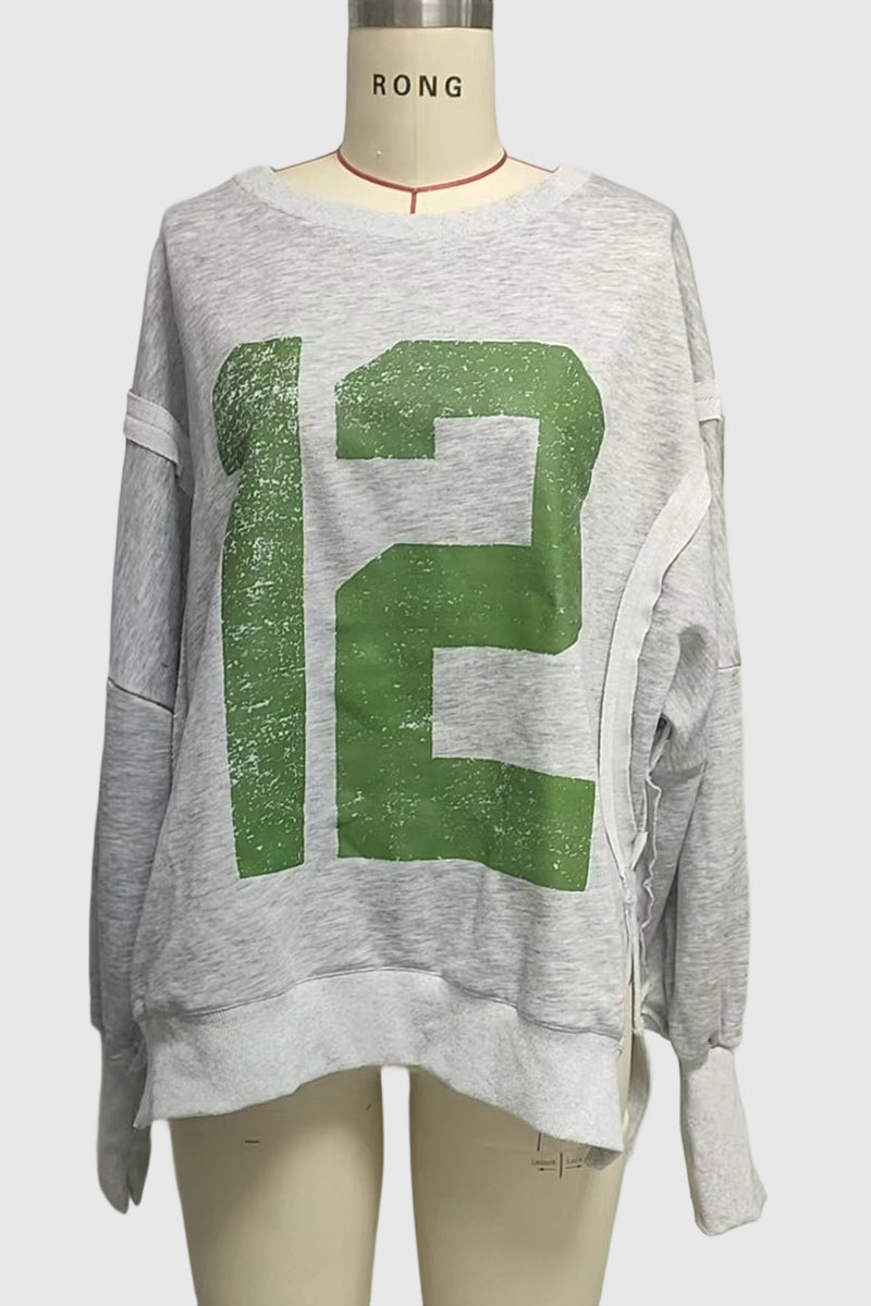 Graphic Cool Oversized Sweatshirt