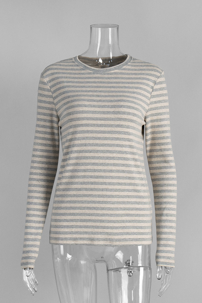 Striped Long Sleeve T-Shirt