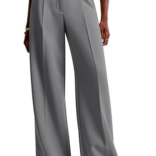Wide-Leg Relaxed Fit Casual Pants