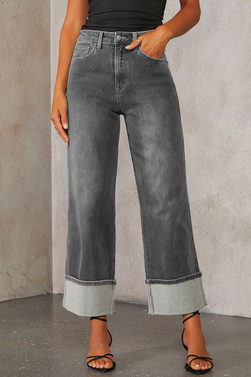 Chic Straight-Leg Jeans for Effortless Style
