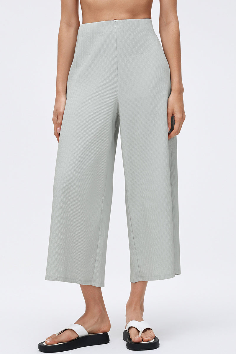 Wide Leg High-Waist Jogger Pants