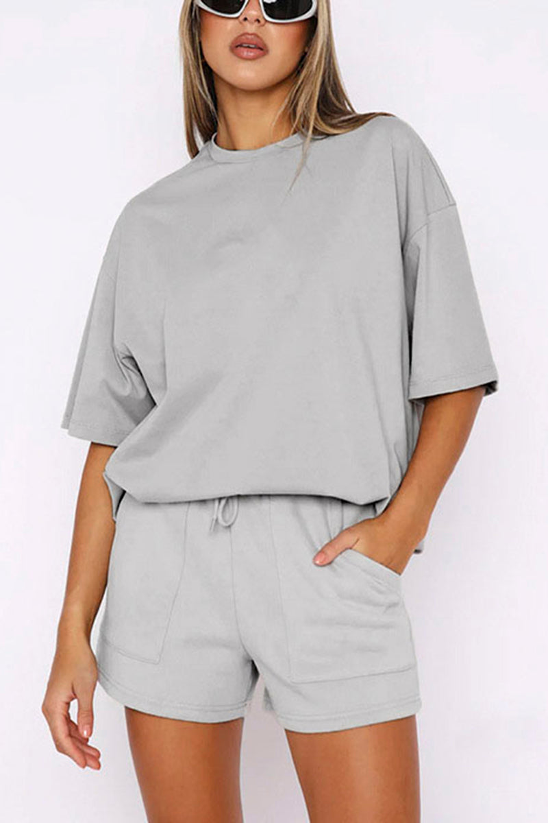 Casual Activewear Two-Piece Set