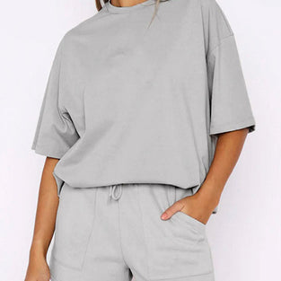 Casual Activewear Two-Piece Set