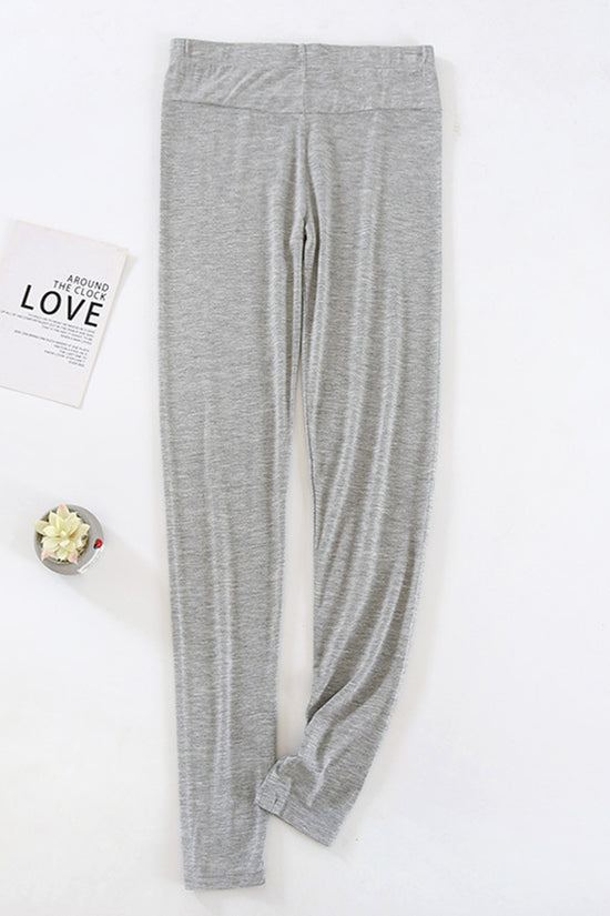 Essential High-Waist Casual Pants