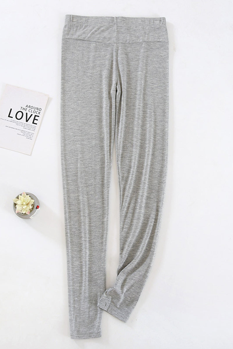 Essential High-Waist Casual Pants