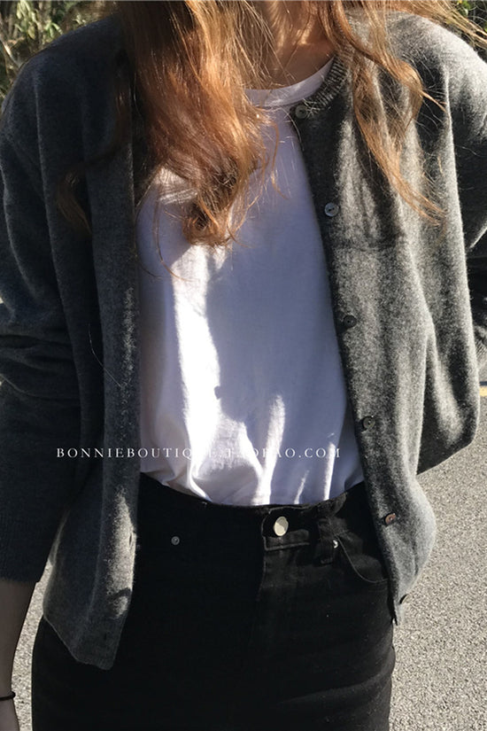 Chic Button-Up Cardigan