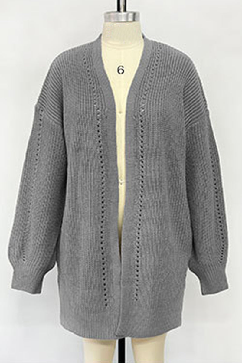 Cozy Longline Cardigan with Open Front