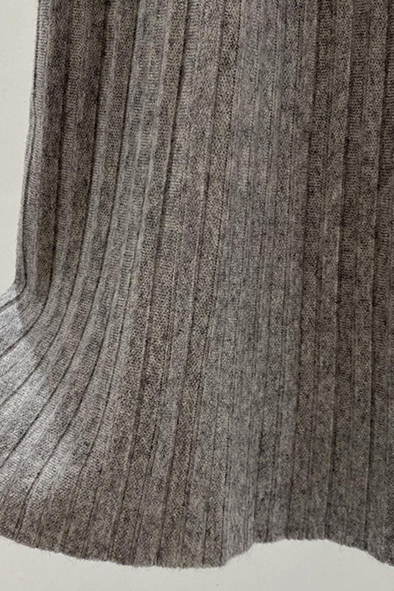 Elegant Bow-Detail Midi Skirt