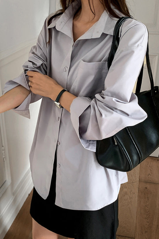 Classic Button-Up Blouse