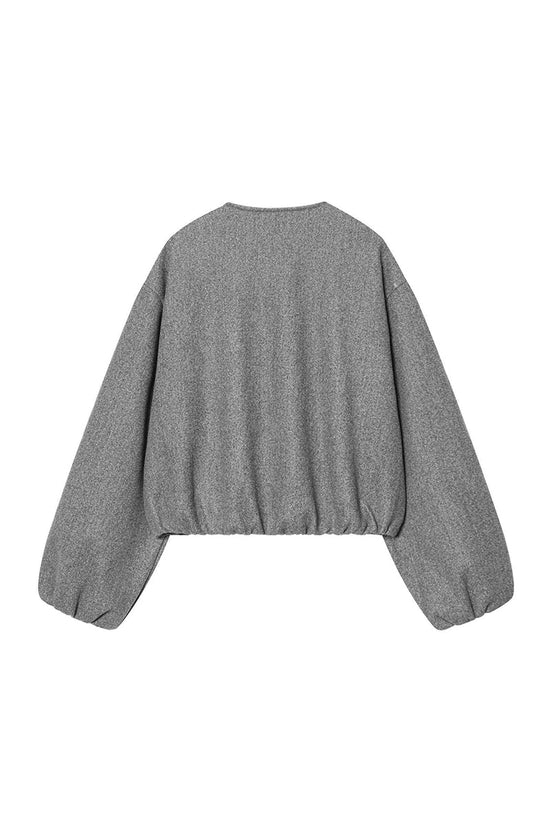 Chic Zip-Up Bomber Jacket