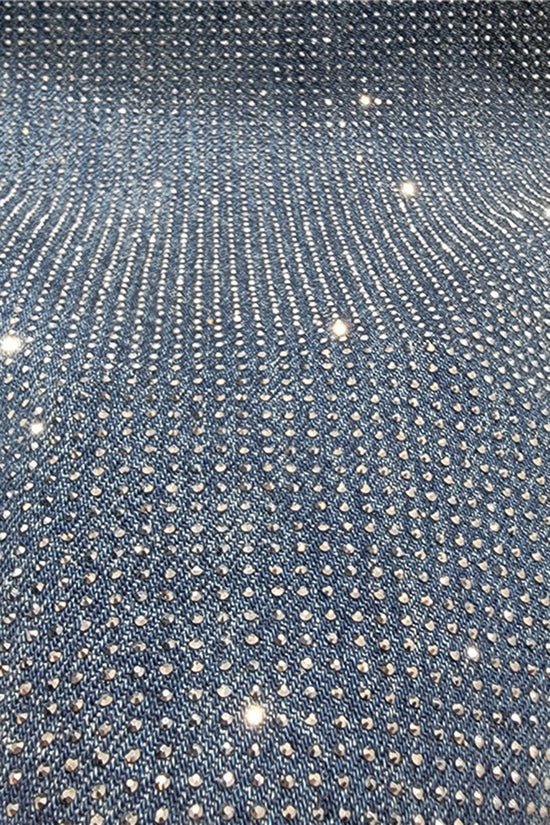 Shimmer Straight Cut Denim