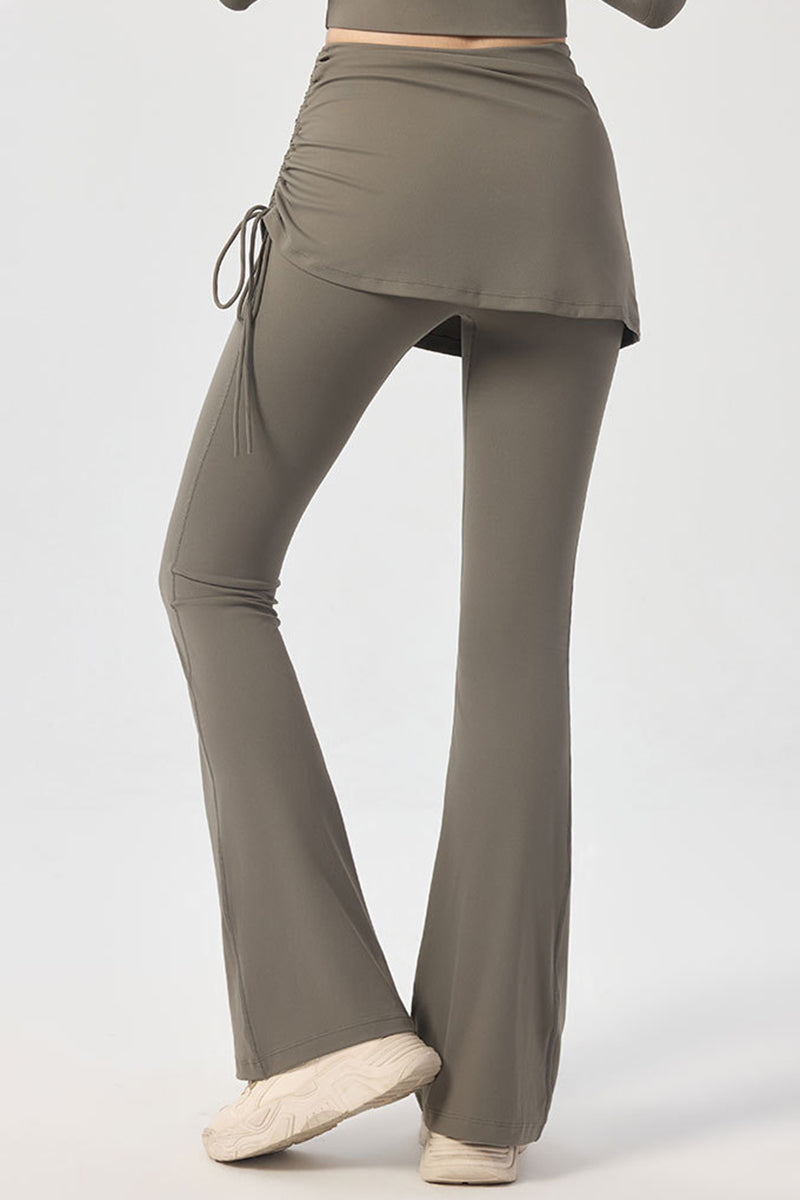 Ruched Skirted Active Leggings