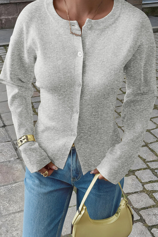 Classic Button-Up Cardigan