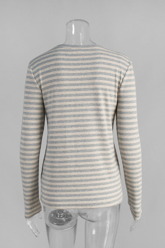 Striped Long Sleeve T-Shirt