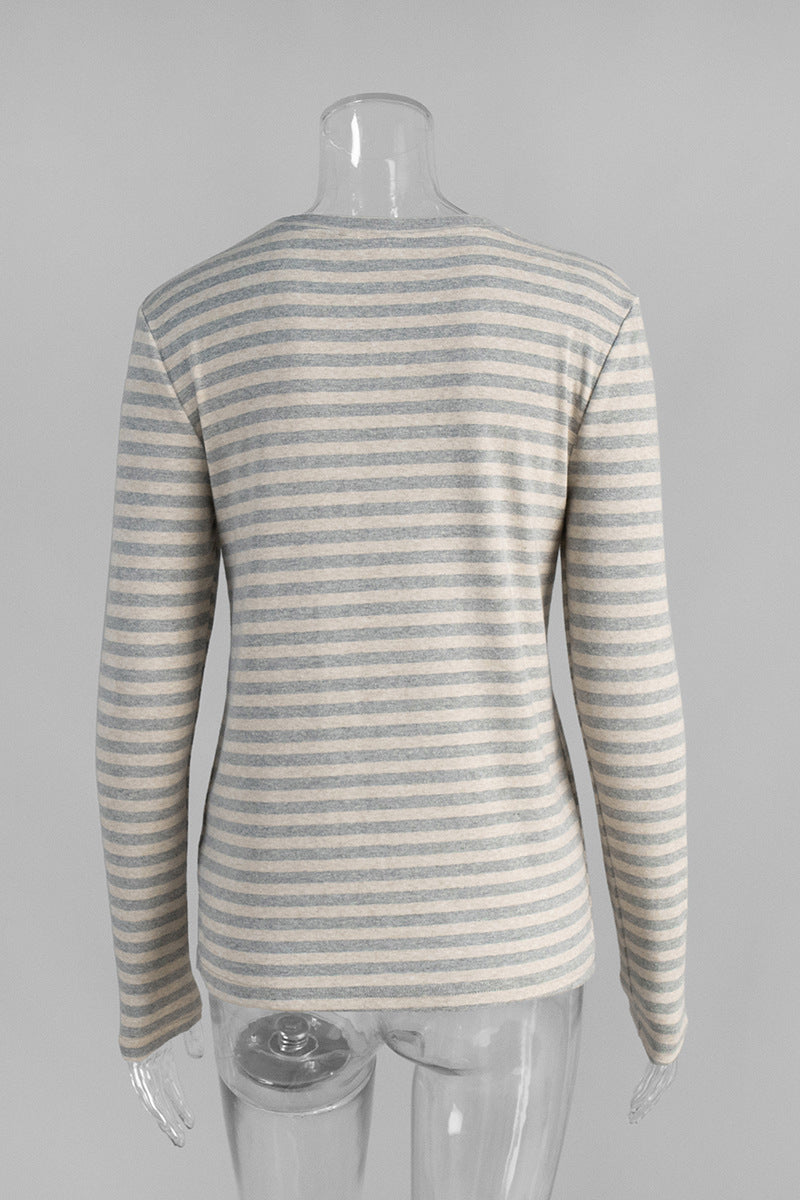 Striped Long Sleeve T-Shirt