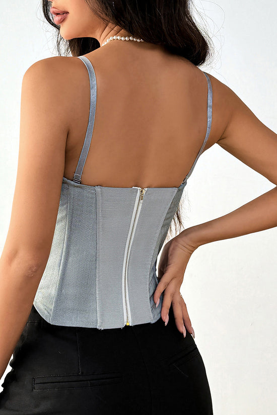 Structured Bustier Tank Top