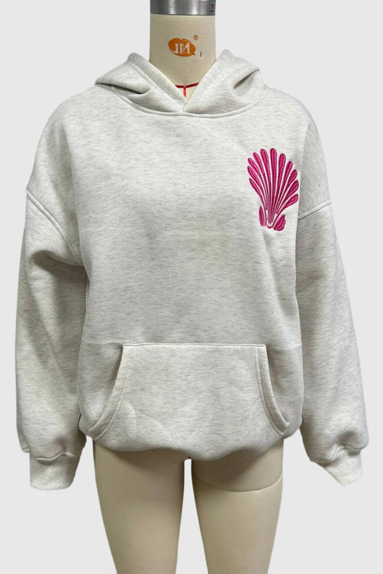 Surfboard Pattern Casual Hoodie