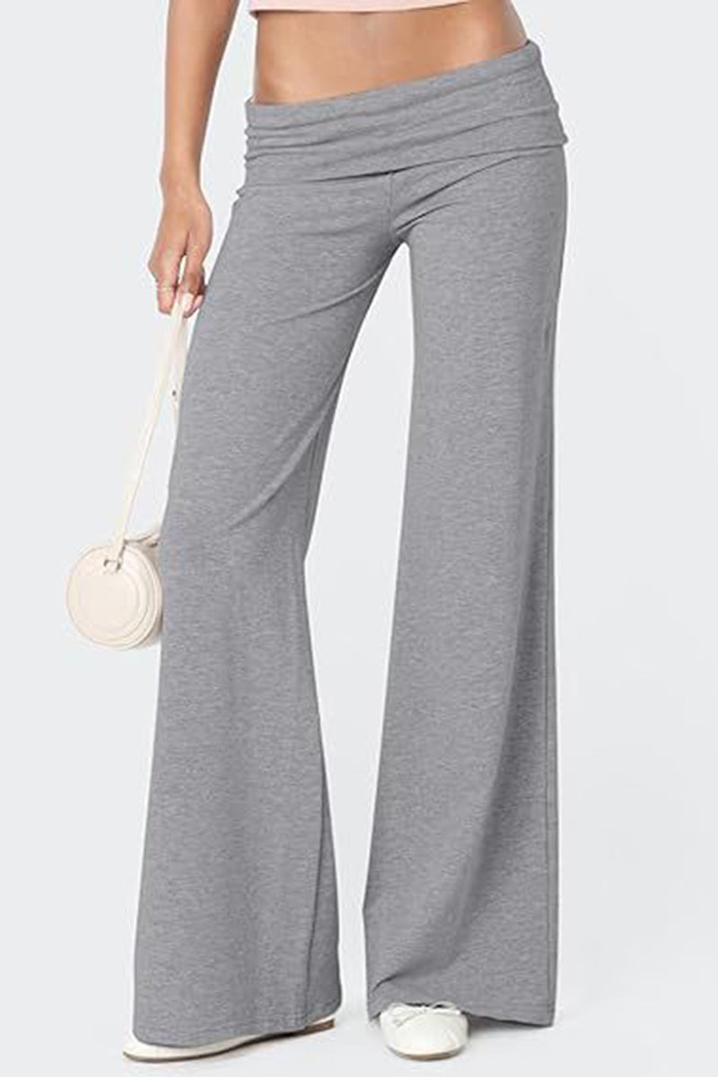 Flared High-Waist Workout Leggings