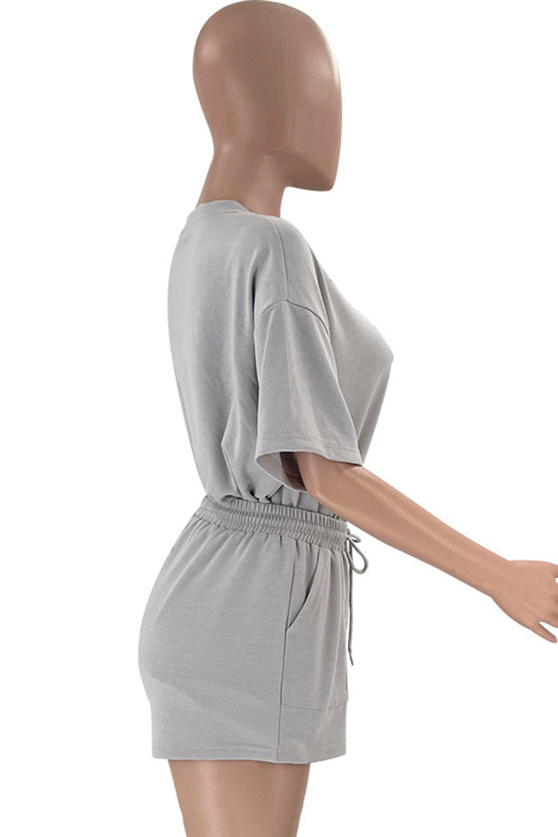 Casual Activewear Two-Piece Set