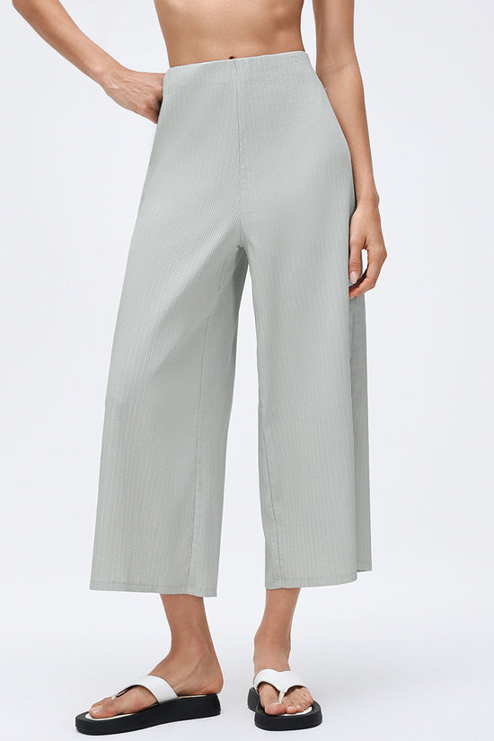 Wide Leg High-Waist Jogger Pants