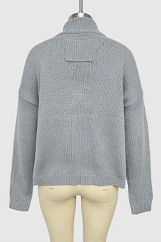 Button-Up Pocket Cardigan