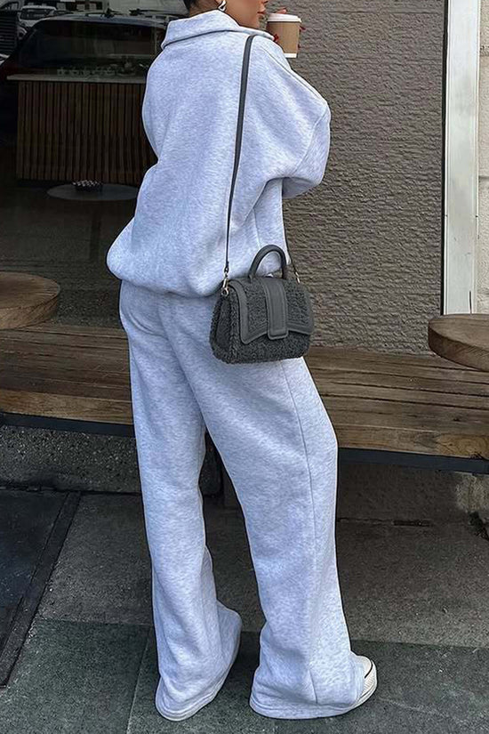 Zipper Hoodie Activewear Set