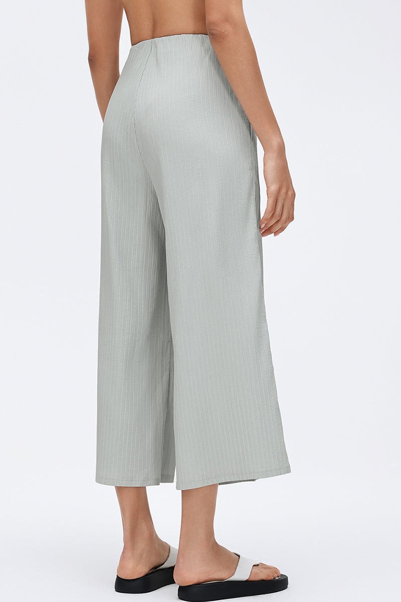 Wide Leg High-Waist Jogger Pants