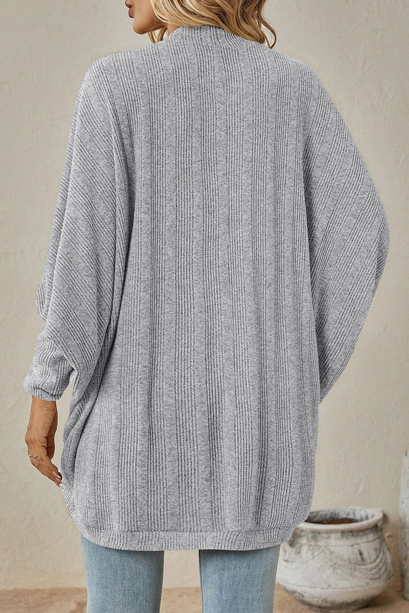 Cozy Open-Front Cardigan