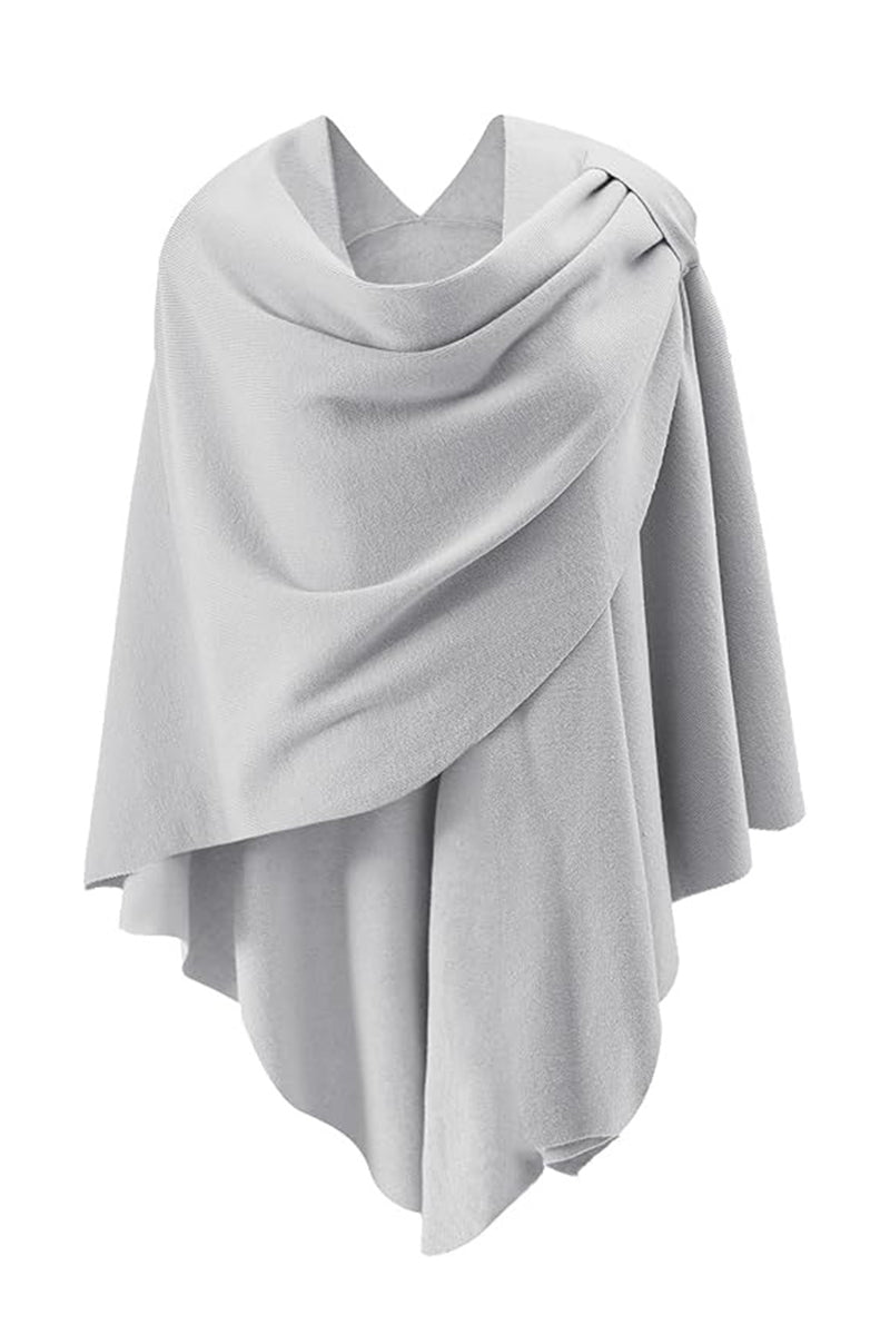Elegant Draped Cardigan