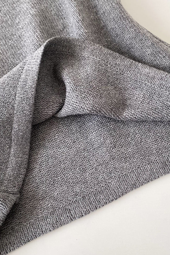 Asymmetric Sleeveless Knit Tank