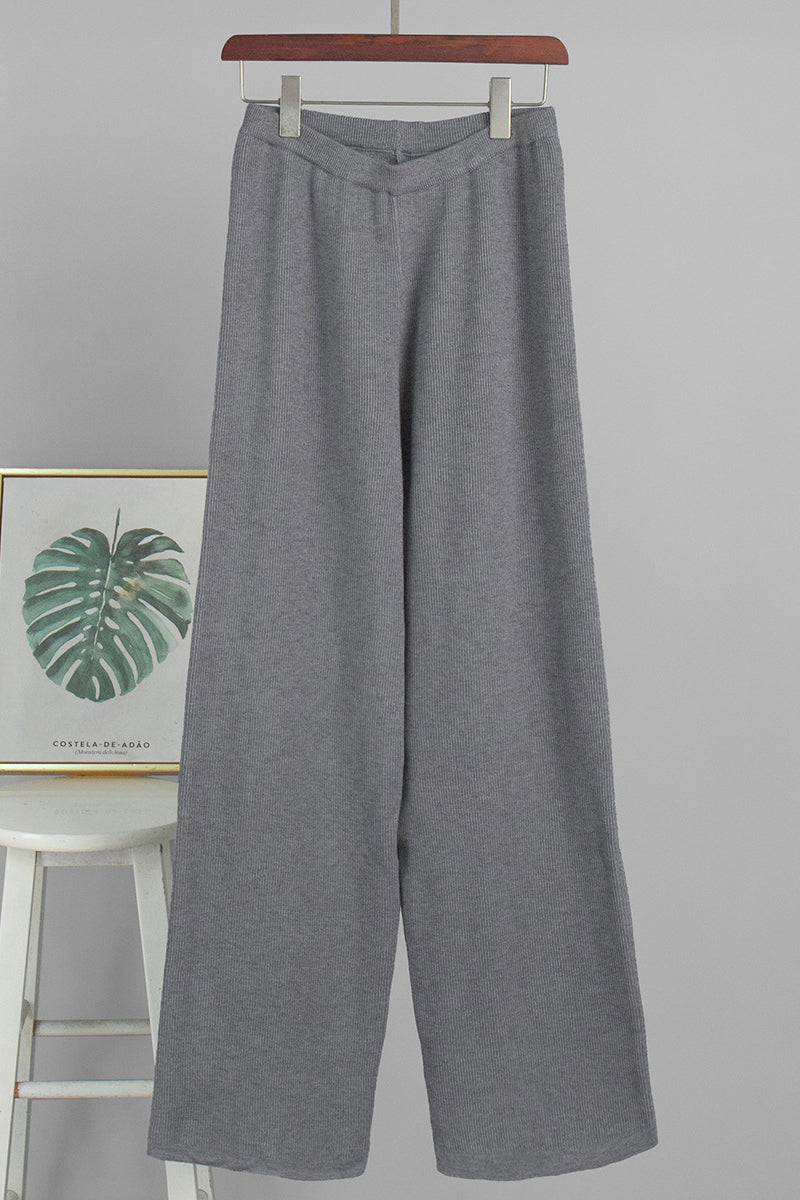 Cozy Chic Zip-Up Pants Set