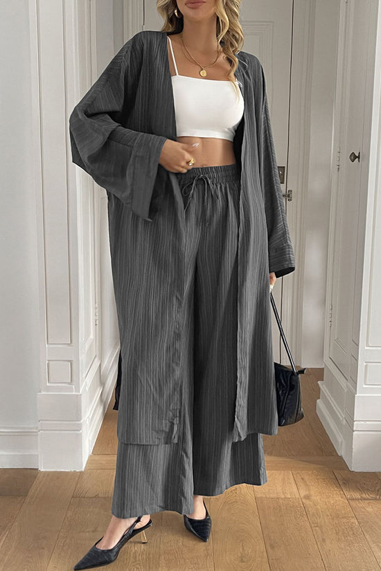 Elegant Outerwear Set