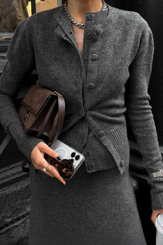 Elegant Button-Up Cardigan
