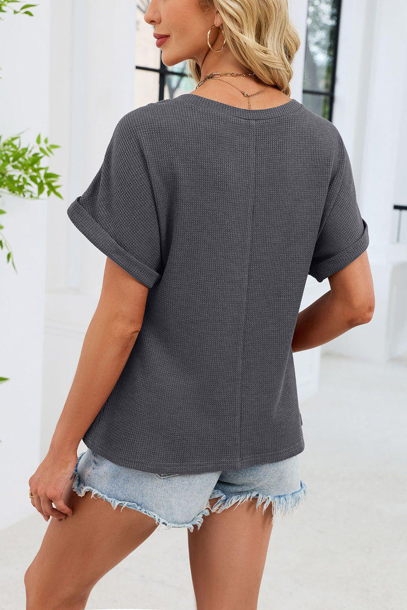 Lace Detail Casual Tee
