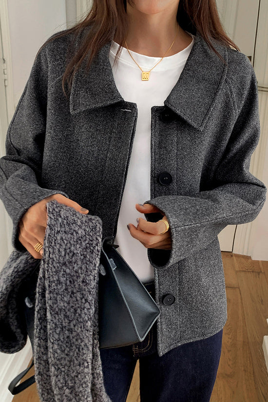 Chic Button-Down Casual Jacket