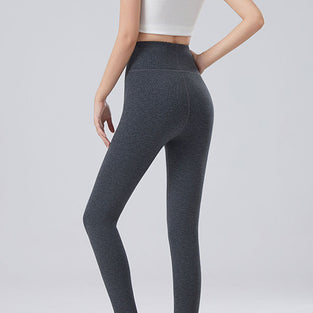 High-Waist Stretch Casual Pants
