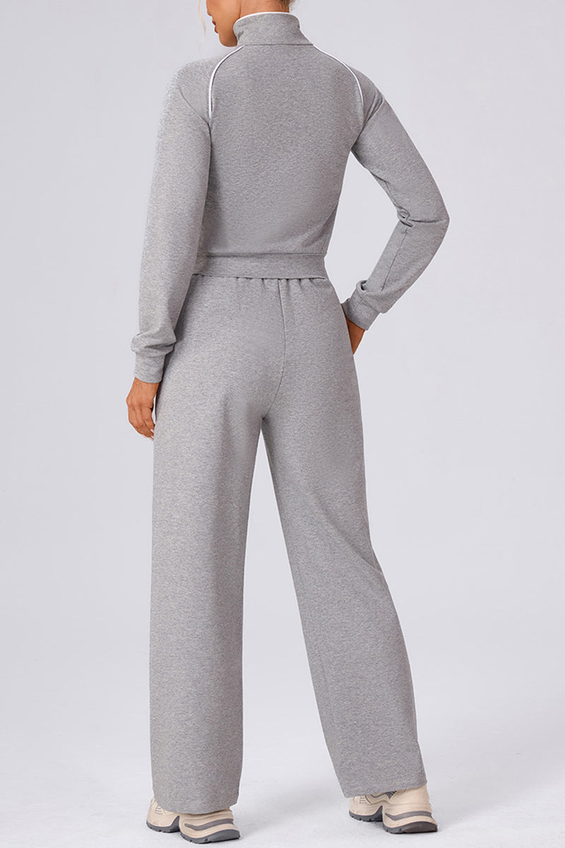 Sleek Performance Zip Jacket
