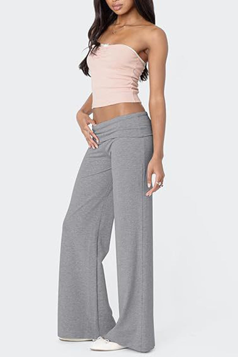 Flared High-Waist Workout Leggings
